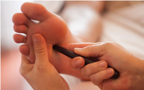 Points réflexes des pieds